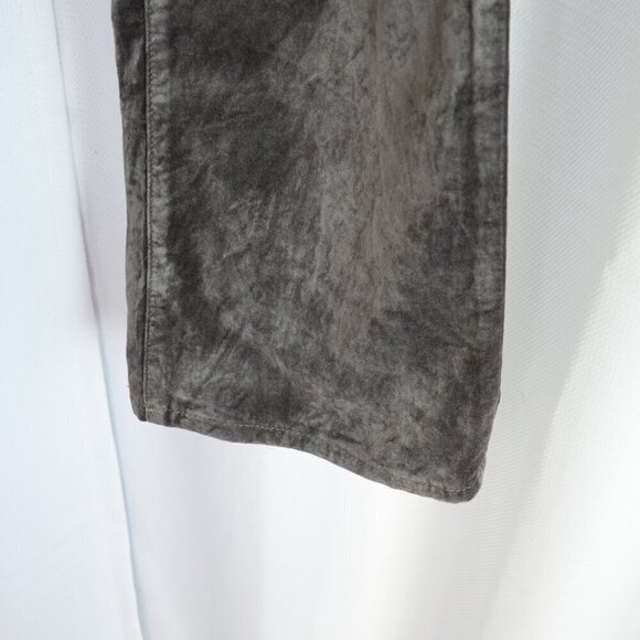 Anthropologie Pilcro Demilune Velvet Flare Pants Sz 28 - Picture 7 of 10